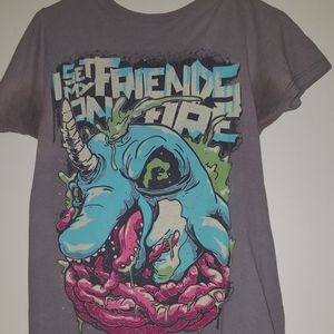 Womens band Graphic Tee Size Small